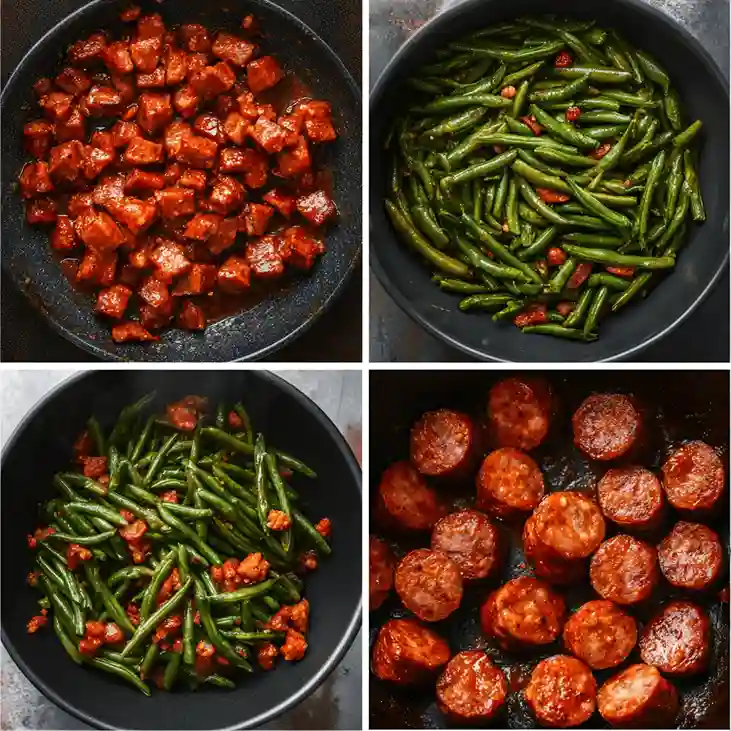 Smothered Green Beans with Smoked Sausage: Comfort in a Dish